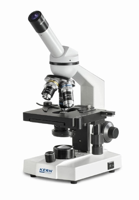 Microscope scolaire monoculaire en lumière transmise OBS 105, 4/10/40