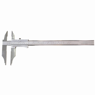 Vernier caliper, 250 mm, 80/40 mm, 1/20