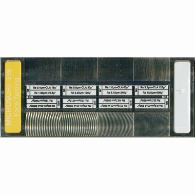 Roughness specimen Microsurf, face-turning (Flange)