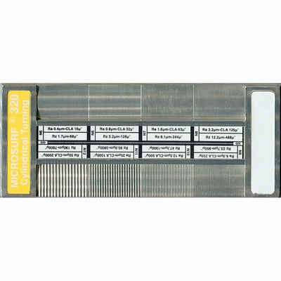 Roughness specimen Microsurf, cylindrical turning