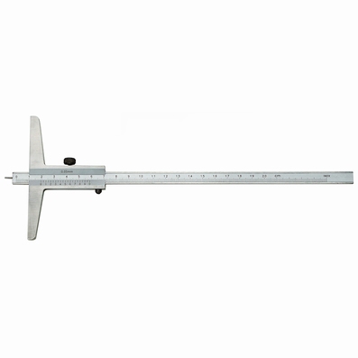 Pied de profondeur à vernier, 200 mm, 100 mm, 1/20