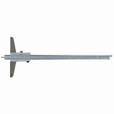 Pied de profondeur à vernier, 300 mm, 150 mm, 1/50