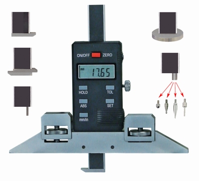 Depth caliper, digital, 300x160 mm, 0.01 mm