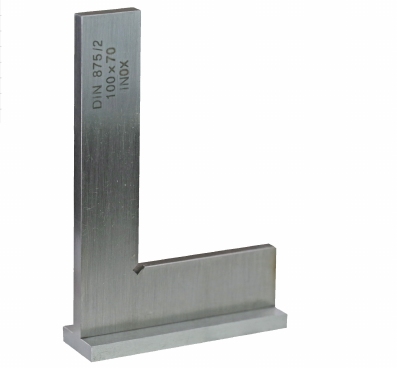 Roestvaststalen hoekhaken met zool, DIN875/2,250/165 mm