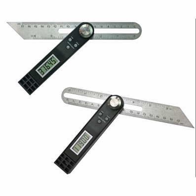 Rapporteur d'angle digital, 180°, règle ajustable 200 mm