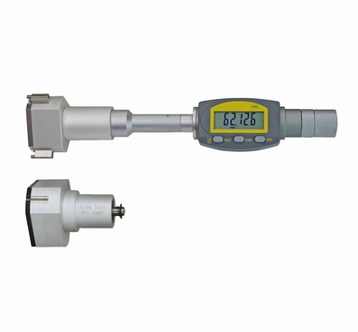 Micromètre D d'intérieur 3 points, 50~75 mm, 0.001 mm