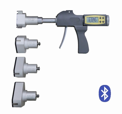 Digital pistol 3-point internal micrometer, 50~100/0.001 mm