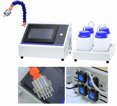 Automatic 4 channels of metallographic liquid dispenser