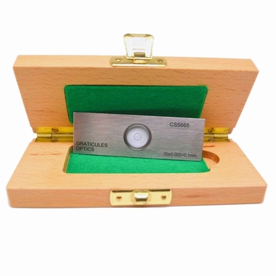 Stage micrometer transmitted light PS12, 0.1/0.002 mm