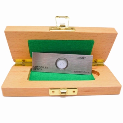 Stage micrometer transmitted light PS16, 1/0.01 mm
