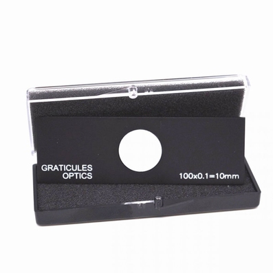 Stage micrometer opvallend licht S1R, 10/0,1 mm