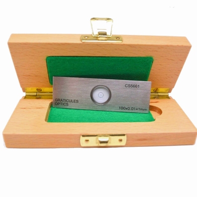 Micromètre objet lumière transmise PS8, 1/0.01 mm