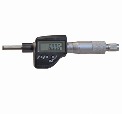 Digital micrometer head DIN 863, 0~25 mm, Ø 6.5 mm