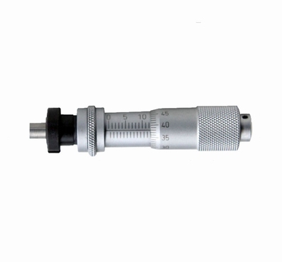 Micrometer head 0~13/0.01 mm, flat face Ø5 mm