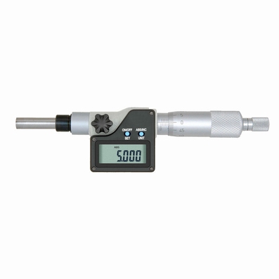 Digital micrometer head DIN 863, 0~25 mm, Ø 6.5 mm