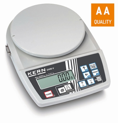 Entry level laboratory balance EMB-V 2kg / 0,01g, Ø 150 mm