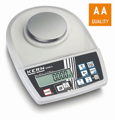 Instapmodel laboratoriumweegschaal EM 200g / 0,001g, Ø 82 mm