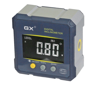 Digitale hellingsmeter 61 mm, magnetic base 4x90°/0.05°