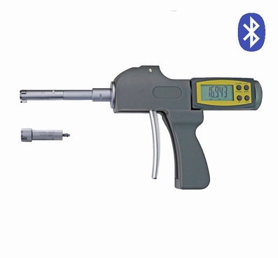 Digital pistol 3-point internal micrometer, 12~20/0.001 mm