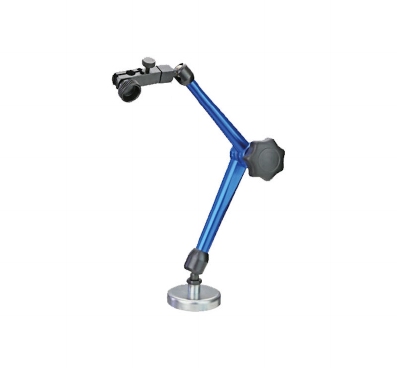 Dial indicator stand with central clamping 300 mm, magnetic base Ø24 mm
