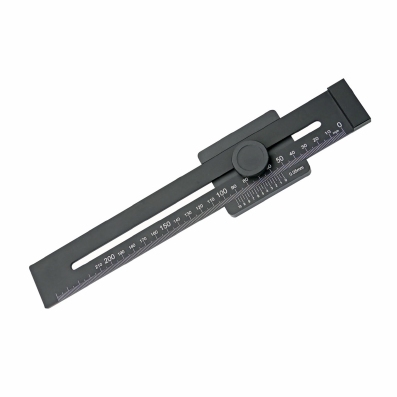 Aluminum tracing rule 300 mm, 0.05 mm