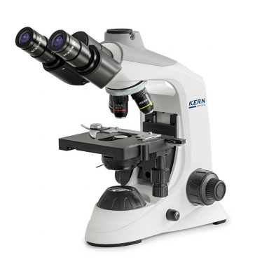 Trinocualar microscope in transmitted light OBE 134, 4/10/40/100