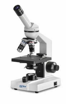 Monocular schoolmicroscoop in doorvallend licht OBS 102, 4/10/40
