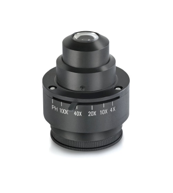 Abbe N.A. condenser 1,25 can be centred (with aperture diaphragm)