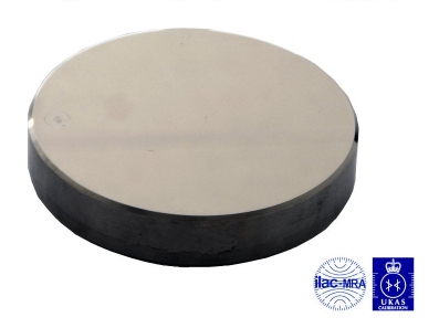 Reference bloc UCI 20 HRC, UKAS, Ø90x16 mm