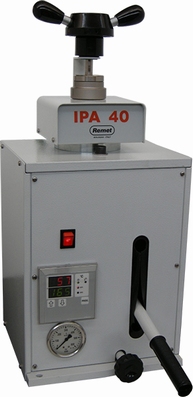 Hot mounting press IPA SA without heating cylinder