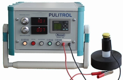 Portable electrolitic polisher Pulitrol