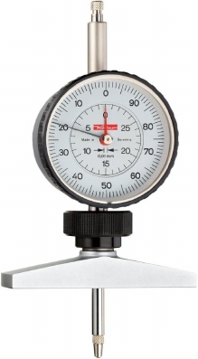 Comparateur à cadran de mesure des profondeurs TM2/30, 30 mm, 80x16 mm, 0.01 mm