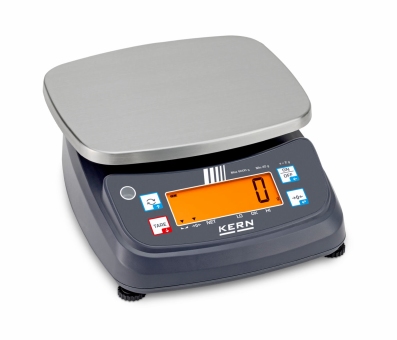 Balance de table FPB, IP68 & IP69K, 15 kg/5 g , 190x230 mm (M)