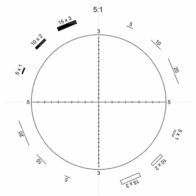 Oogstukdraad G22 Walton & Beckett 5:1, Ø 16/19/20.4/21/23/24/24.5/25/26/27 mm