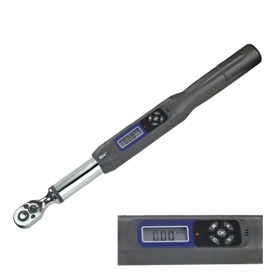 Digital torque wrench, 1/2", 17~340 Nm, 0.01 Nm, 655 mm