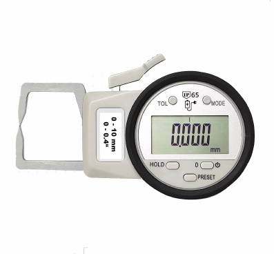 Electronic external gauge IP65, 0~10 / 0,002 / 35 mm