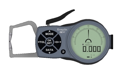 Elektronische buitenmeter K110, 0~10 / 0,001 / 36 mm / Ø 1.5 mm