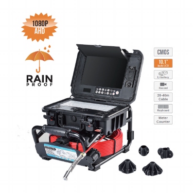 Video-endoscoop buis 3599FB, regenbestendig, display 10", Ø23 mm, L=20 m