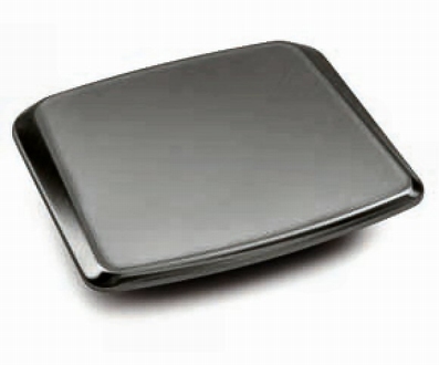 Stainless steel-weighing plate for EMS, 160x160 mm
