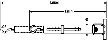 Spring scale 283, 100N/1N