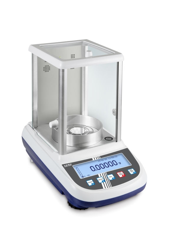 Balance d'analyse ALJ, 160 g/0.1 mg, Ø 80 mm (M)