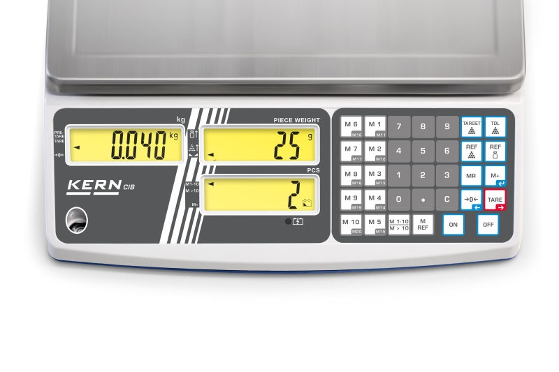 Entry level counting balance CIB, 15kg/1g, 315x215 mm