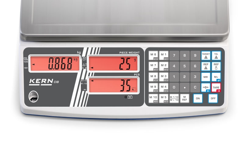 Entry level counting balance CIB, 15kg/1g, 315x215 mm