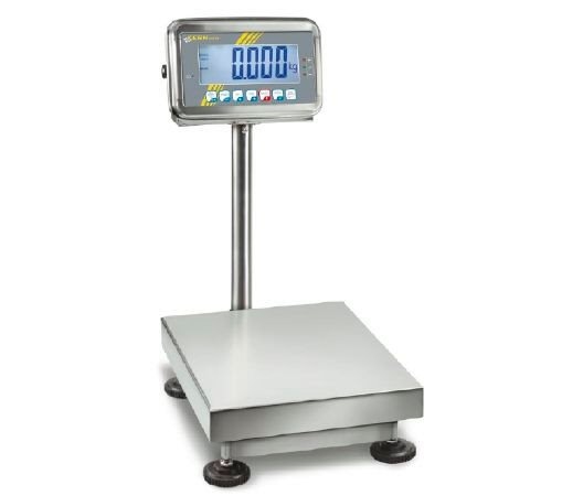 Stainless steel platform scale IP65, 100kg/10g, 650x500 mm