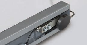 Weighing beams KFA, IP67, 3000kg/1kg, 2*1200x120x100 mm
