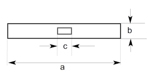 Uitbreidingsbasis voor digitale diepteschuifmaat, L=200 m