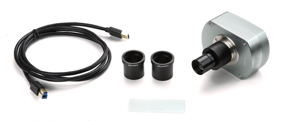 Digitale kleurencamera CMEX Pro 18 mp, USB-3, Image focus