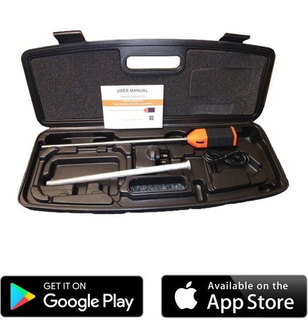 Caméra d'inspection rigide à vue latérale WiFi HD