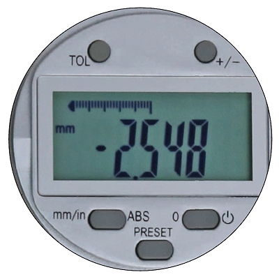 Digital dial indicator 25/0,001 mm, Ø56, ANA, RB7