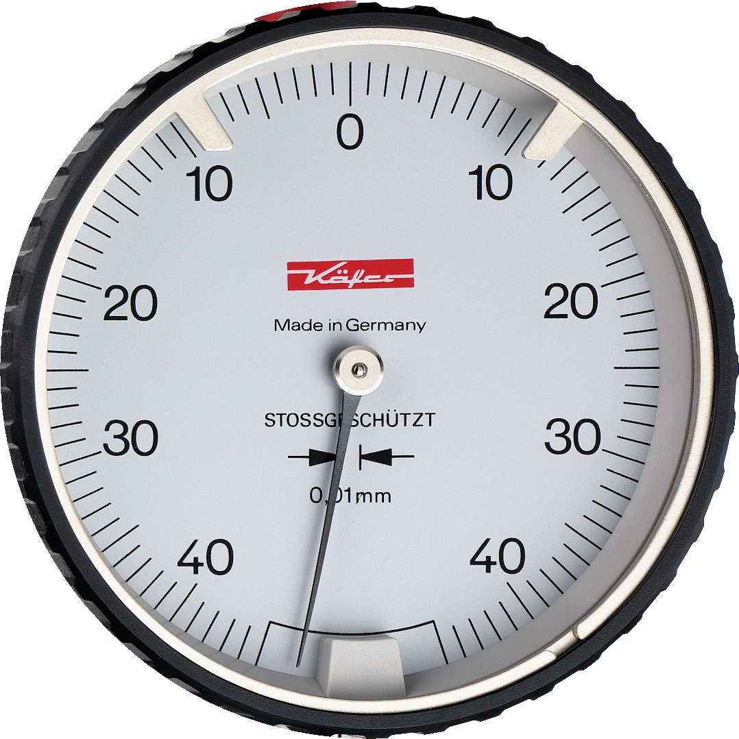 Mechanical dial gauge SI-45/0,8 R, 0.8/4/0.01 mm, Ø40 mm